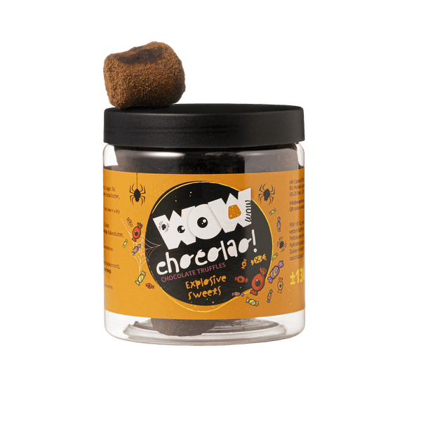 Frasco de Presente de Trufas Exploding Sweets Halloween 130g | Exploding Chocolate