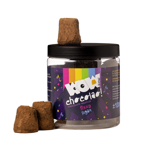 Popping Candy - Trufas de chocolate do mês do Orgulho - Frasco para oferta 130 g