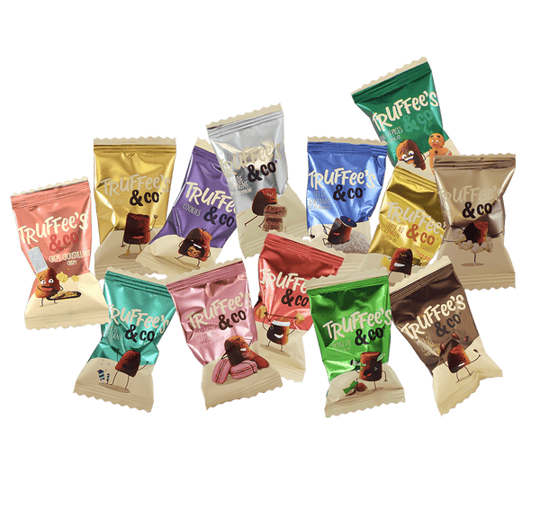Truffee's & Co šokolaaditrühvlid – eraldi pakendatud – segamaitsed