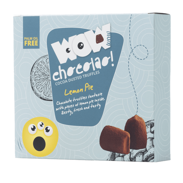 レモンパイチョコレートトリュフ XLボックス 250g｜サクサク食感のレモンチョコレート