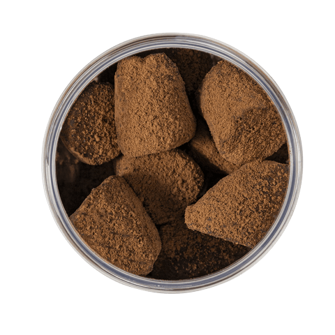 Plain Chocolate Truffles - Christmas Edition - Gifting jar 130g - WOW Chocolao!